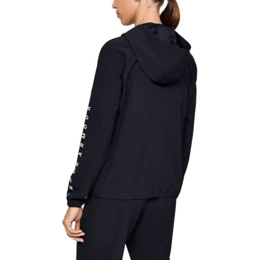 Jaqueta de Treino Feminina UA Woven Hooded - Image 2