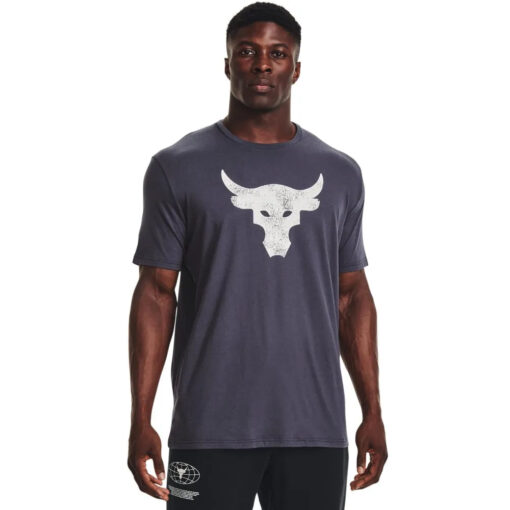 Camiseta de Treino Masculina UA Rock Brahma Bull