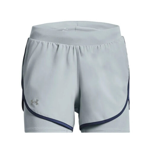 Shorts de Treino Feminino UA Fly By Elite 2-in-1 - Image 2