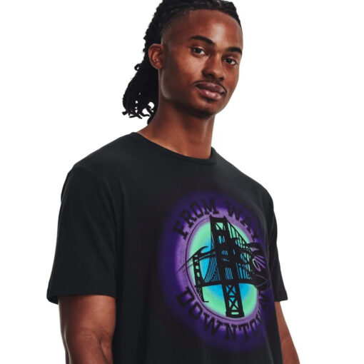 Camiseta de Basquete Masculina UA Curry 10 Northern Lights - Image 2