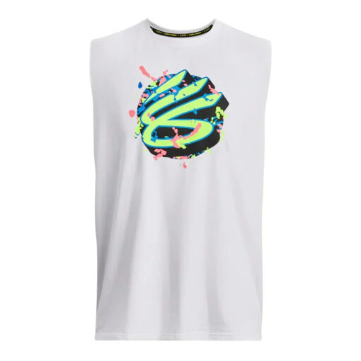 Regata de Basquete Masculina UA Curry Tee - Image 4