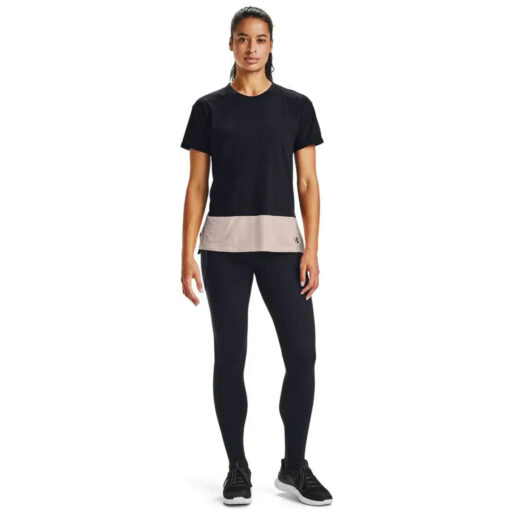 Camiseta de Treino Feminina UA Charged Cotton SS - Image 2