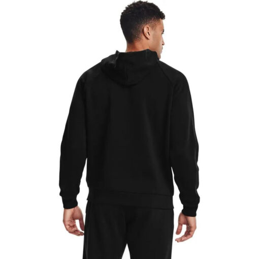 Moletom de Treino Masculino UA Rival Fleece FZ Hoodie - Image 3