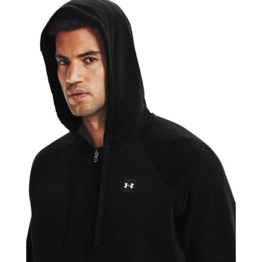 Moletom de Treino Masculino UA Rival Fleece FZ Hoodie - Image 4