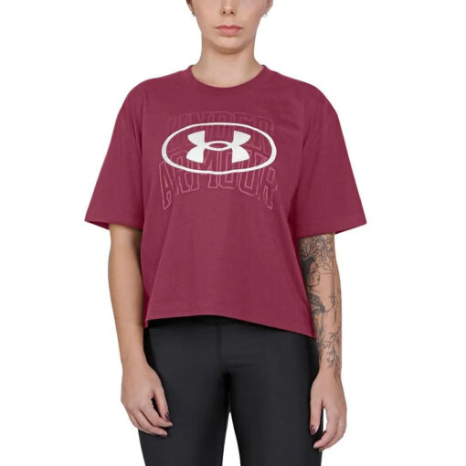 Cropped de Treino Feminino UA Live Novelty Silo