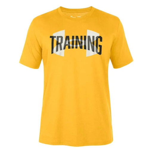 Camiseta de Treino Masculina UA Overlay SS BR