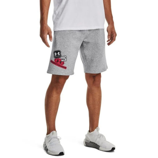 Bermuda de Treino Masculina UA Rival Fleece Graphic ST