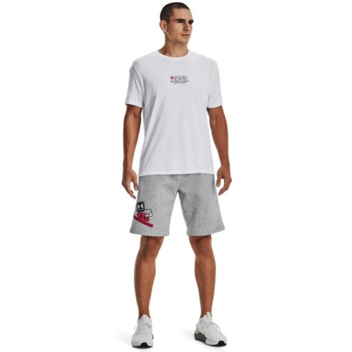 Bermuda de Treino Masculina UA Rival Fleece Graphic ST - Image 2