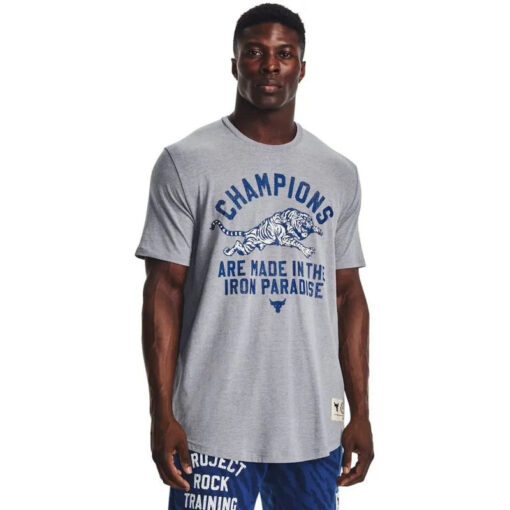 Camiseta de Treino Masculina UA Project Rock Champions