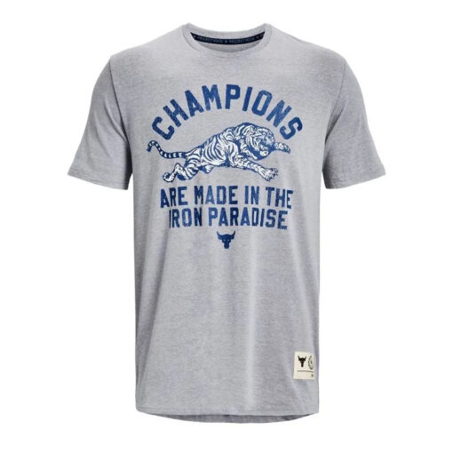 Camiseta de Treino Masculina UA Project Rock Champions - Image 4