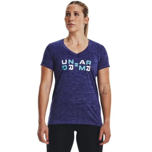 Camiseta de Treino Feminina UA Tech Twist Graphic