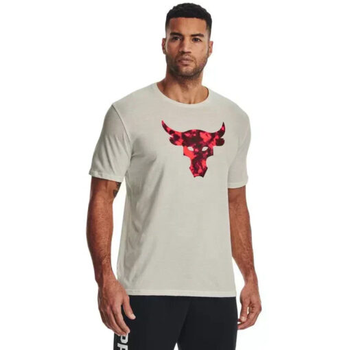 Camiseta de Treino Masculina UA Project Rock Brahma Bull