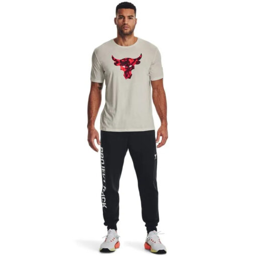 Camiseta de Treino Masculina UA Project Rock Brahma Bull - Image 3