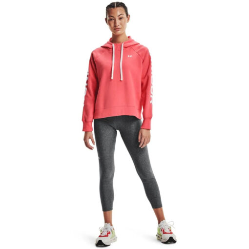 Moletom de Treino Feminino UA Rivel Fleece ColorBlock Hoodie - Image 4