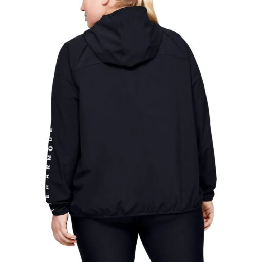 Jaqueta de Treino Plus Size Feminina UA Woven Hooded